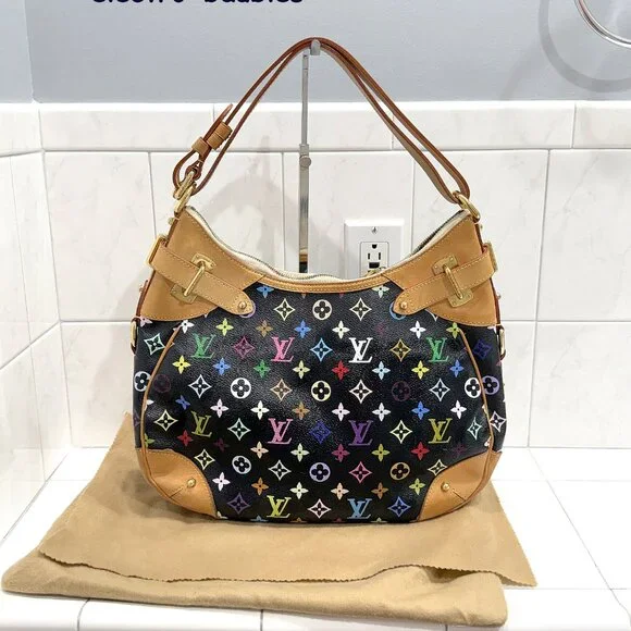 Louis Vuitton Greta Handbag Murakami Multicolor Hobo w/Original Receipt - MINT! - Picture 10 of 16